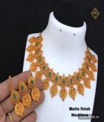 Matte Finish Necklace TLOB MAT0017