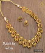 Matte Finish Necklace TLOB MAT0033