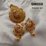 AD & CZ Pendant Sets TLOB PEN0021