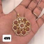 AD & CZ Pendant Sets TLOB PEN0001