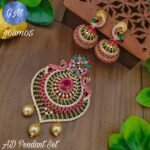 Matt Chain Pendant Set TLOB CPEN0009