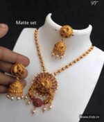 Matt Chain Pendant Set TLOB CPEN0040