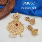 AD & CZ Pendant Sets TLOB PEN0033