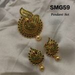 AD & CZ Pendant Sets TLOB PEN0038