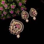 AD & CZ Pendant Sets TLOB PEN0036