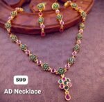 AD CZ NECKLACE TLOB AD0055