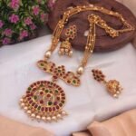 AD & CZ Pendant Set TLOB PEN0055