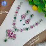 AD CZ Necklace TLOB AD0077