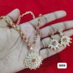 AD CZ Necklace TLOB AD0078